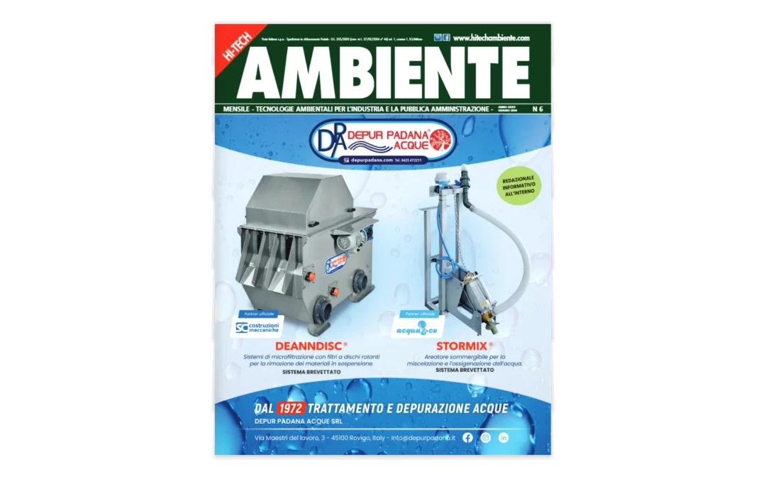 DIEMME SOIL WASHING in the HI-TECH AMBIENTE 2024 magazine